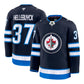 NHL Player Premium Jersey Home Connor Hellebuyck Jets