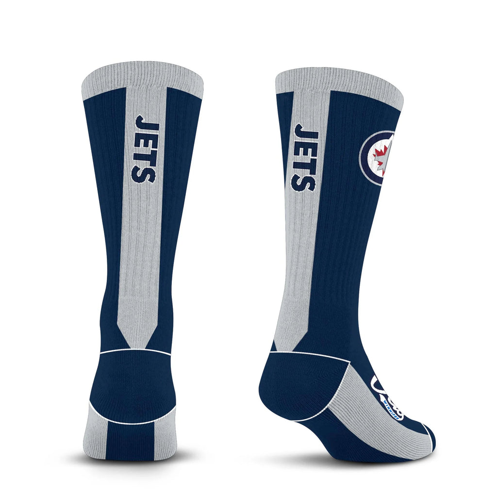 NHL Socks MVP Jets Large 10-13
