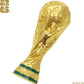 FIFA World Cup 2026 25mm Gold 2.5D Trophy Lapel Pin