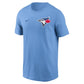 MLB T-Shirt Powder Fuse Wordmark Blue Jays