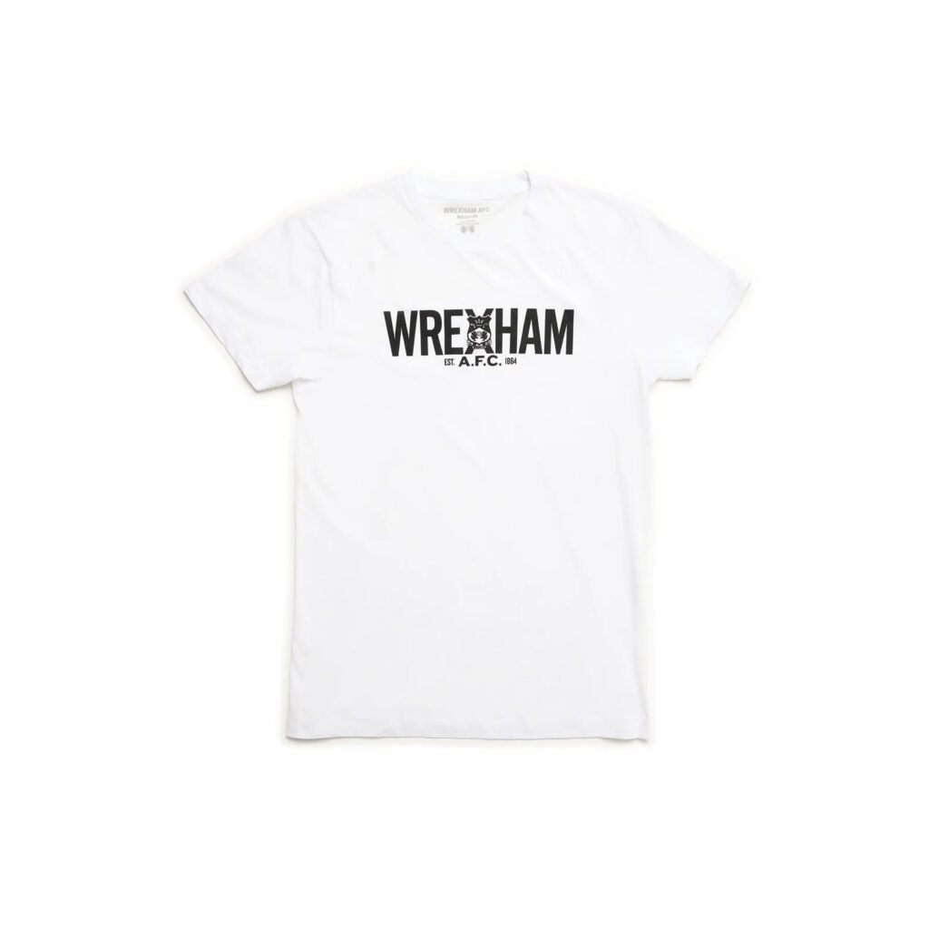 EFL T-Shirt Logo Wrexham AFC (White)