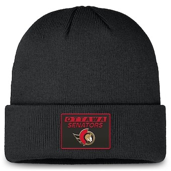 NHL Knit Hat Authentic Pro Prime Cuffed Beanie 2024 Senators