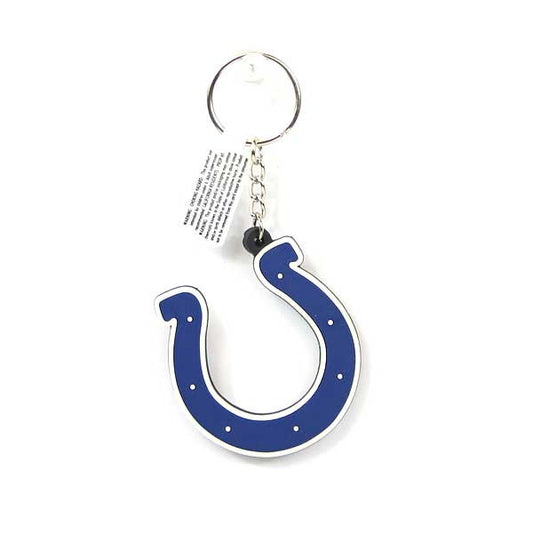 NFL Keychain Rubber Logo Colts