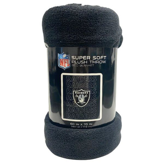 NFL Fleece Throw Super Soft Pegasus Raiders