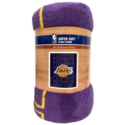 NBA Fleece Throw Super Soft Pegasus Lakers