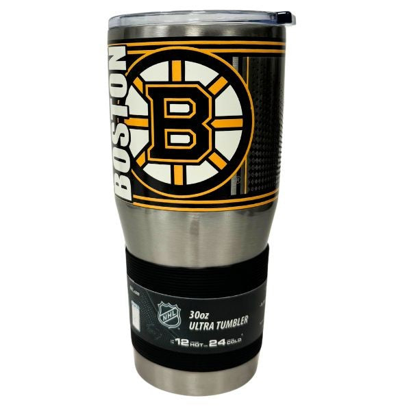 NHL Stainless Steel Hero Digital Ultra 30oz. Tumbler Bruins