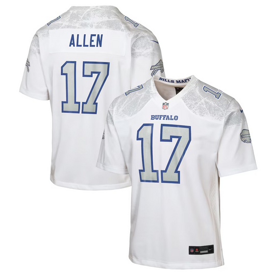 NFL Player Game Jersey White Buffalo Bills 2025 Rivalries Collection Josh Allen Bills