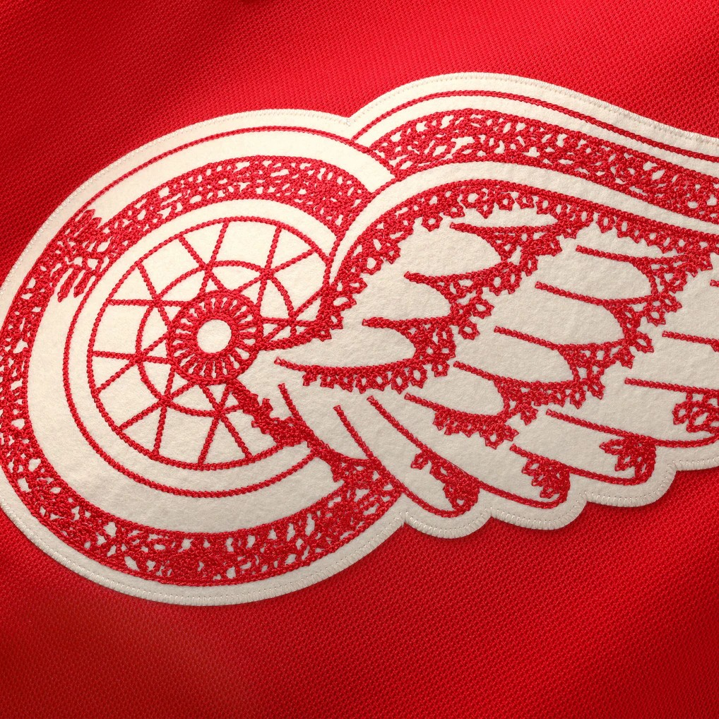 NHL Premium Jersey Blank 2025-26 Centennial Home Red Wings