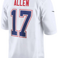 NFL Player Game Jersey White Tundra Josh Allen Bills