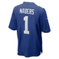 NFL Player Game Jersey Home Malik Nabers Giants