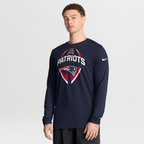 NFL Dri-Fit Long Sleeve Shirt Legend Icon Performance 2025 Patriots