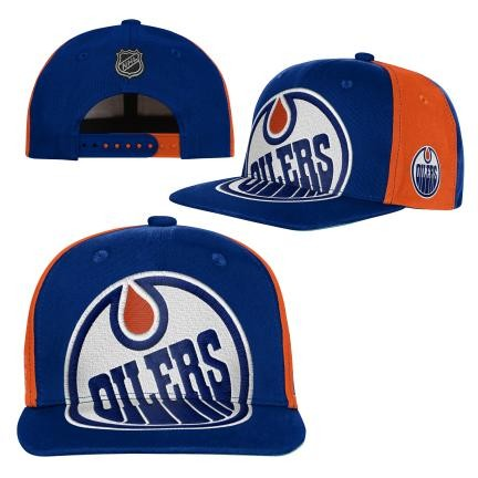 NHL Youth Snapback Hat Top Player Deadstock Oilers