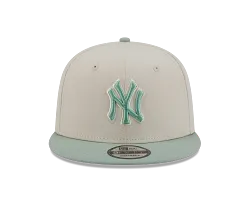 MLB Hat 950 2T Color Pack Yankees White and Mint Green