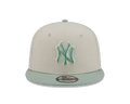 MLB Hat 950 2T Color Pack Yankees White and Mint Green