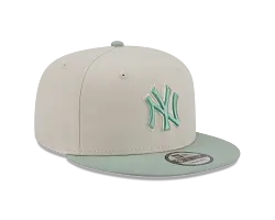 MLB Hat 950 2T Color Pack Yankees White and Mint Green