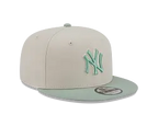 MLB Hat 950 2T Color Pack Yankees White and Mint Green