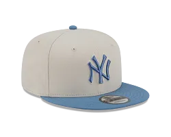 MLB Hat 950 2T Color Pack Yankees White and Light Blue