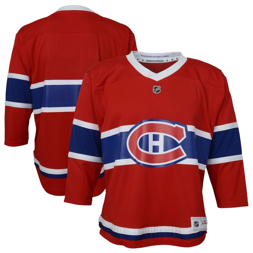 NHL Kids Replica Jersey Home Blank Canadiens