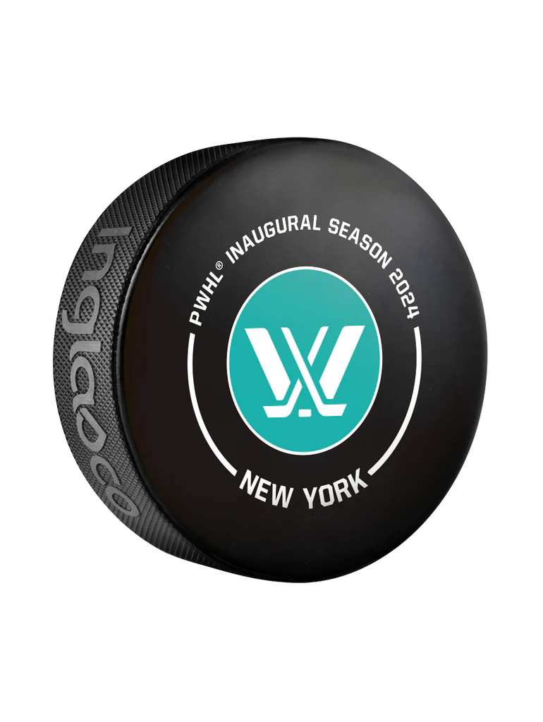 PWHL Game Puck Inaugural Season 2024 New York