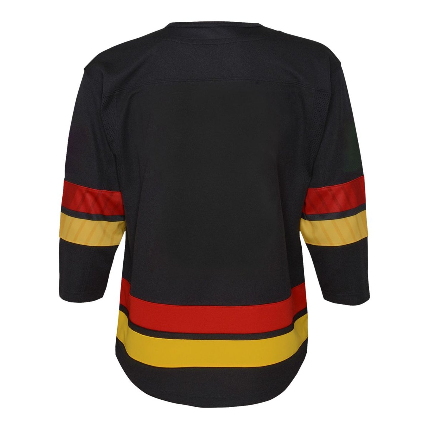 NHL Youth Blank Premier Jersey Alt Black Canucks