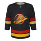 NHL Youth Blank Premier Jersey Alt Black Canucks