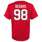 NHL Kids Player T-Shirt Connor Bedard Blackhawks
