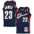 NBA Youth Hardwood Classics Player 2008-09 Swingman Jersey Alt LeBron James Cavaliers