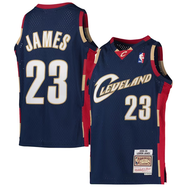 NBA Youth Hardwood Classics Player 2008-09 Swingman Jersey Alt LeBron James Cavaliers