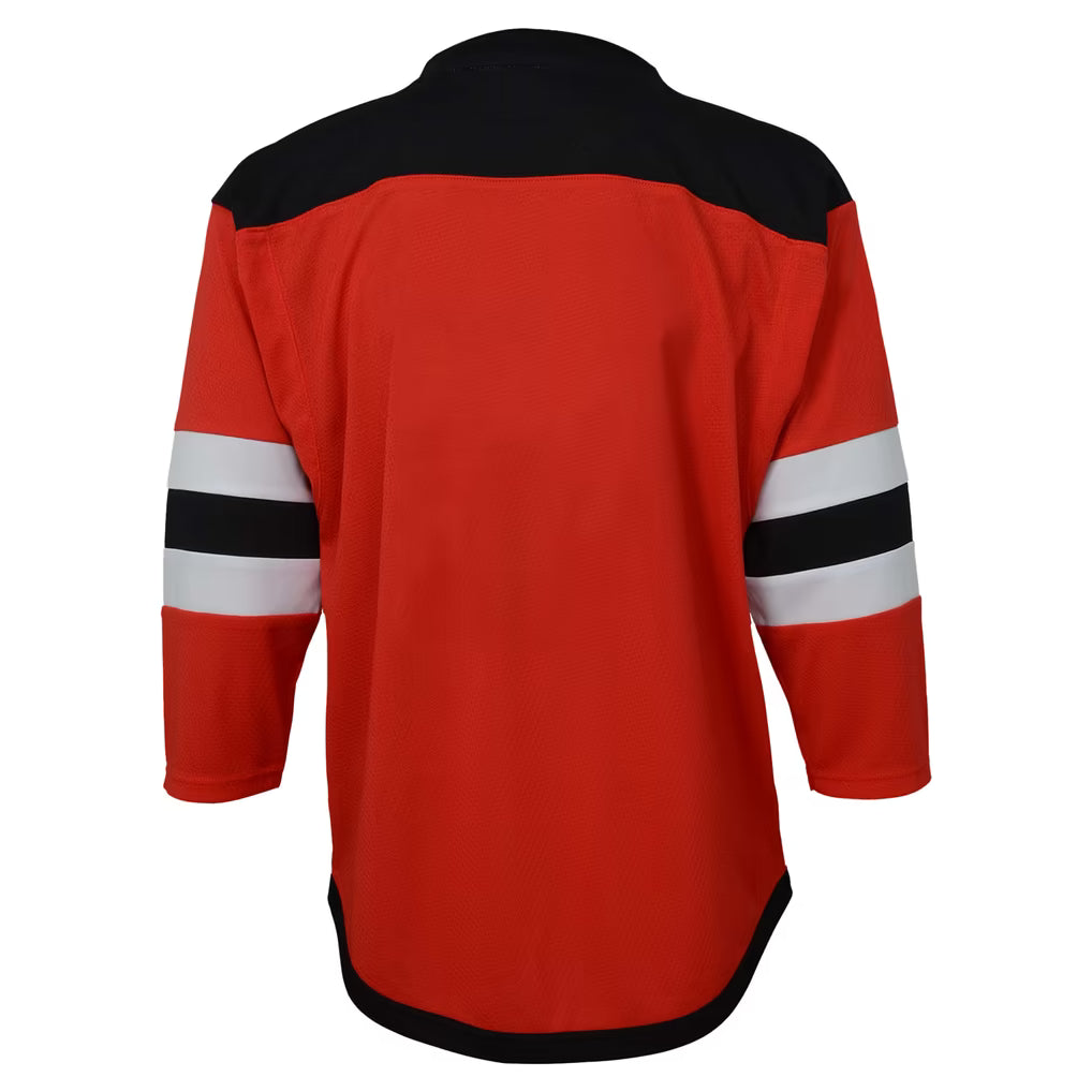 NHL Youth Blank Premier Jersey Home Devils