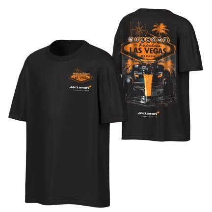F1 Team T-Shirt Las Vegas 2025 McLaren Auto Racing