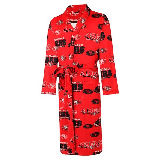 NFL Robe Roadway AOP Microfleece 49ers (black)