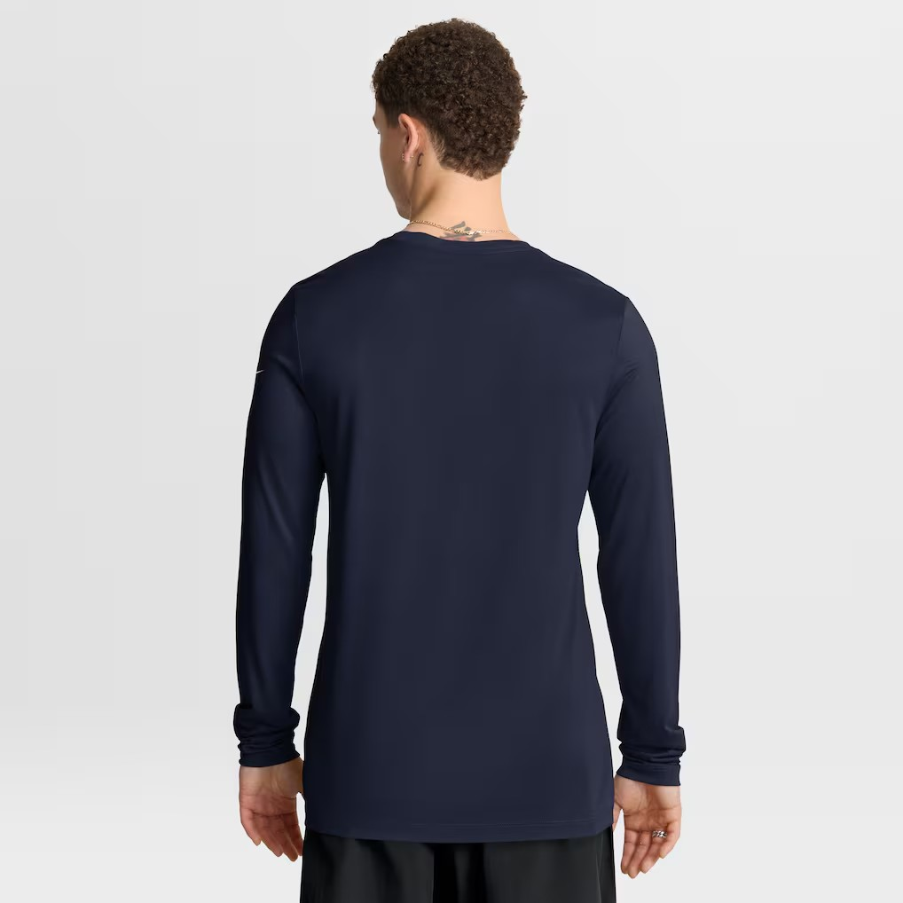 NFL Dri-Fit Long Sleeve Shirt Legend Icon Performance 2025 Patriots