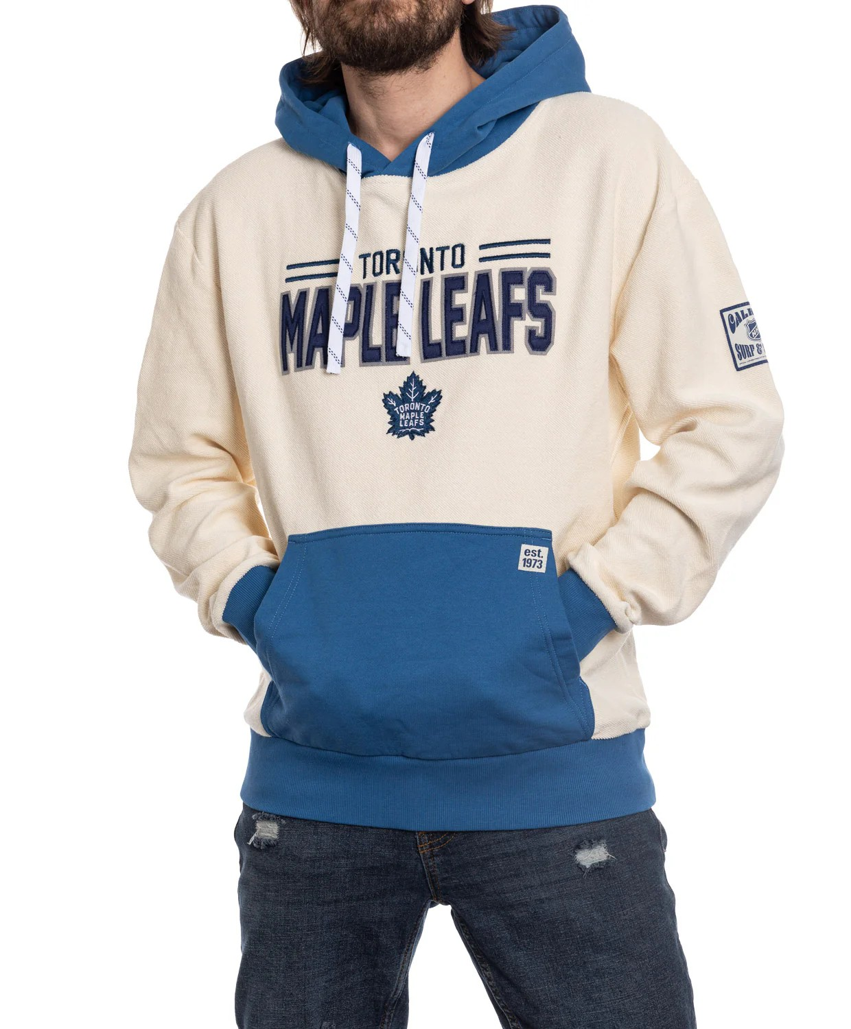 NHL Hoodie French Terry Original 6 Maple Leafs