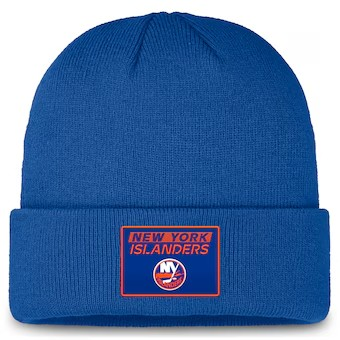 NHL Knit Hat Authentic Pro Prime Cuffed Beanie 2024 Islanders