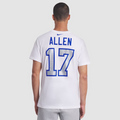 NFL Player T-Shirt Josh Allen 17 Bills White