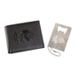 NHL Wallet Leather Bi-Fold Gift Set Blackhawks