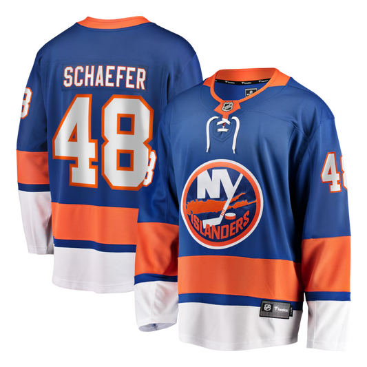 NHL Player Replica Breakaway Jersey Home Matthew Schaefer Islanders