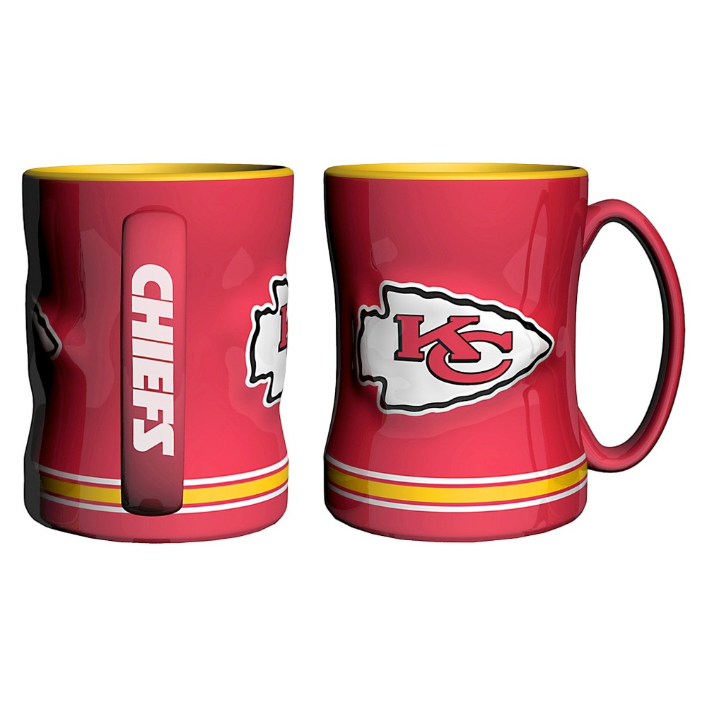 NFL Coffee Mug Sculpted Relief Chiefs