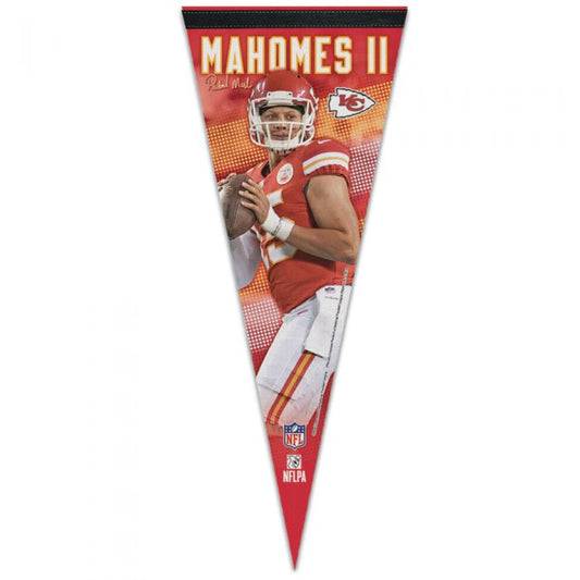 NFL Player Felt Pennant Patrick Mahomes Chiefs