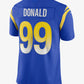 NFL Player Game Jersey Home Aaron Donald Rams