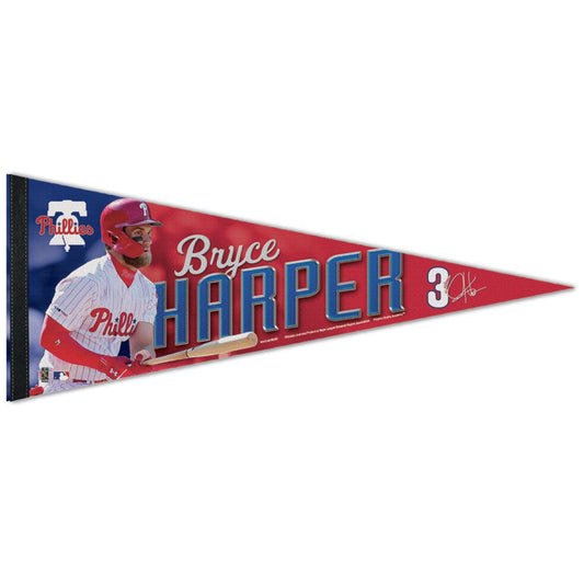 MLB Player Felt Pennant Bryce Harper Phillies