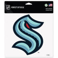 NHL Perfect Cut Decal 8X8 Kraken