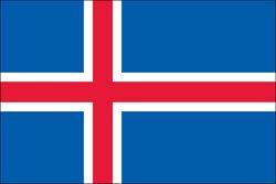 Country Patch Flag Iceland