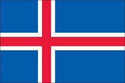 Country Patch Flag Iceland