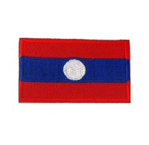 Country Patch Flag Laos (1975-Present)