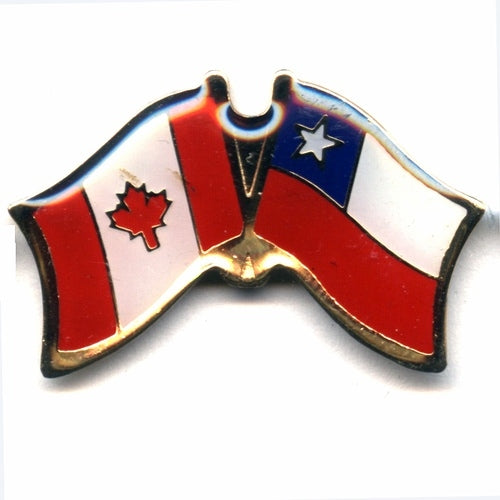 Country Lapel Pin Friendship Chile