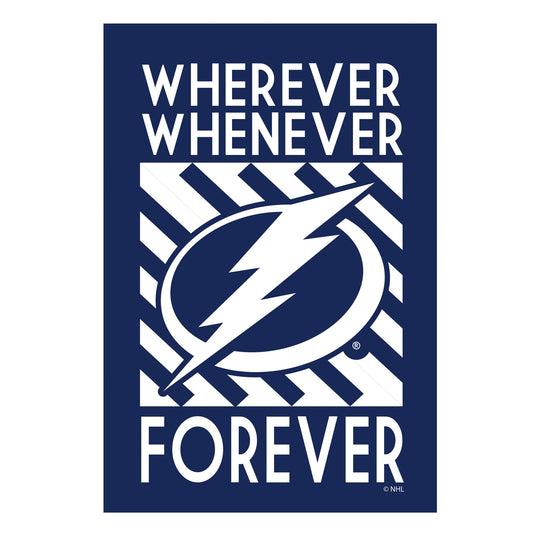 NHL Decorative Flag Banner WWF Lightning