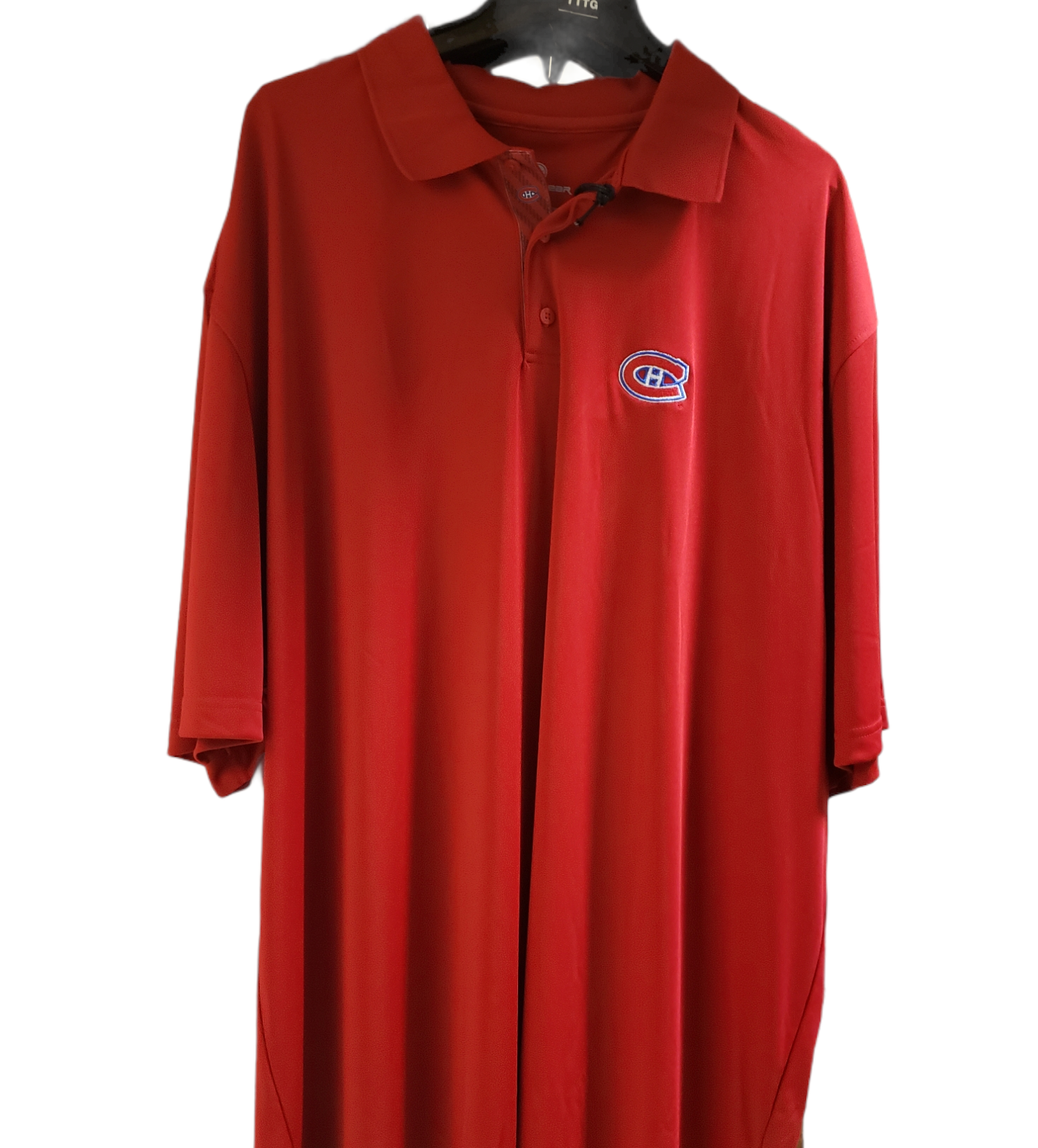 NHL Golf Polo Helium II Skate Lace Canadiens
