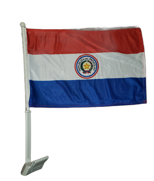 Country Car Flag Paraguay