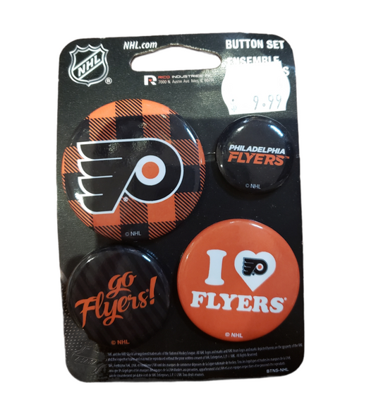 NHL Button Set Flyers